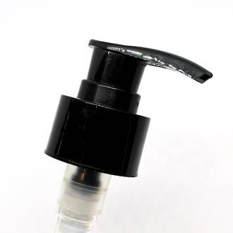 Lotion pump 28mm neck, black